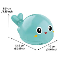 Electric Octopus Whale Baby Bath Toy with LED & Water Spray - BIG FRENCHIES
