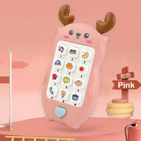 Baby Phone Toy – Musical Sound Telephone with Teether for Infants - BIG FRENCHIES