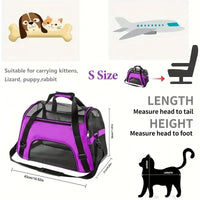 Portable Dog & Cat Travel Carrier – Breathable Mesh Pet Handbag - BIG FRENCHIES