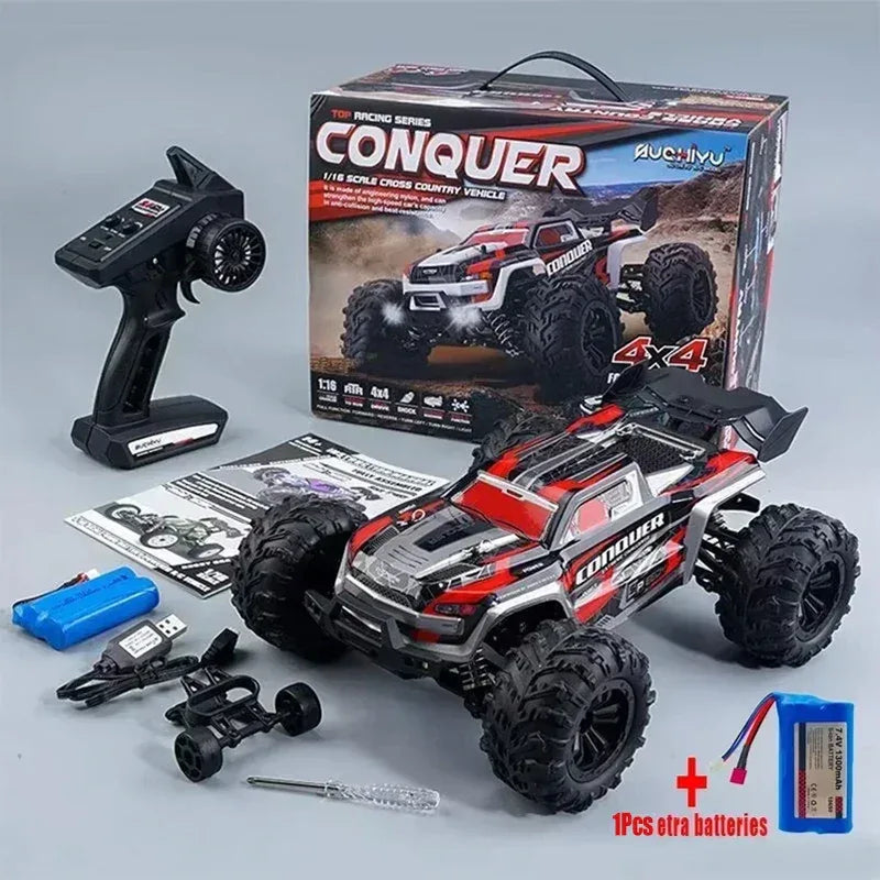 WLtoys 1:16 RC Car 50KM/H 4WD Off-Road Monster Truck Toy - BIG FRENCHIES