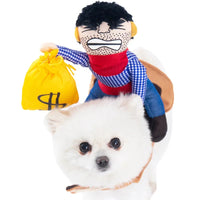 Halloween Dagger Pet Costume - Funny Knife-Holding Dog & Cat Standing Dress for Festival Dress-Up