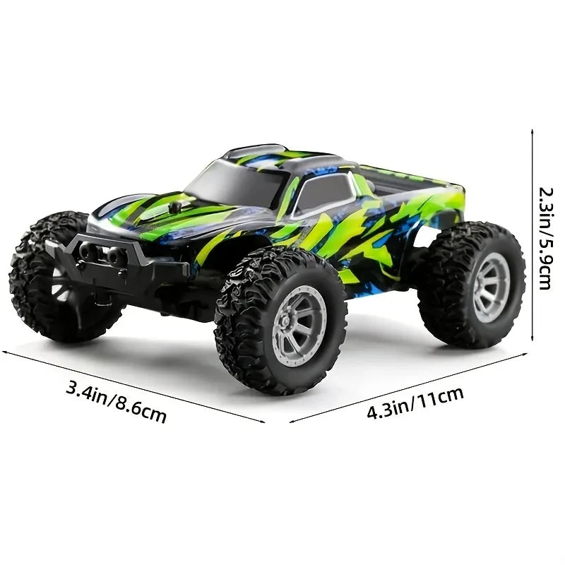 1:32Proportion Remote Control Car, Remote Control Car Max 20 Km/h, 2.4Ghz High-Speed All-terrain Outdoor Electric Toy Car - BIG FRENCHIES