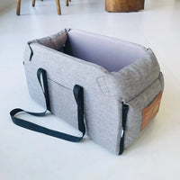 Dog Car Seat Bed & Portable Carrier for Small Pets - BIG FRENCHIES