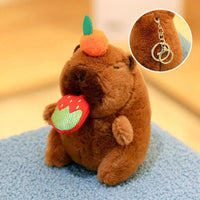 Cute Capybara Plush Toy Hoodie – Small Winged Stuffed Doll for Kids