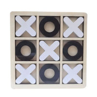 MEACAOFG Montessori Wooden Toy Mini Chess Play Game Jigsaw Board Games Early