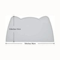 Silicone Pet Feeding Mat – Waterproof & Non-Slip Dog Bowl Mat - BIG FRENCHIES