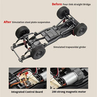 ZWN MN82 MN82S 1/12 RC Pickup Truck 4WD Off-Road Climbing Toy - BIG FRENCHIES