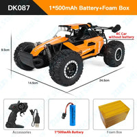 ZWN 1:16/1:20 RC Car 2WD Off-Road Remote Control Car with LED Light - BIG FRENCHIES