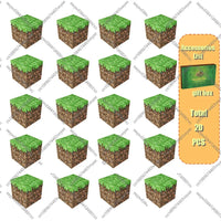 Magnetic Building Blocks Mine World Magnet Cube Set for Boy Girl Kid Age 3+ DIY Model Children Stem STEM Sensory Toy Gift