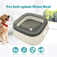 Anti-Splash Dog Water Bowl 1L – Large Non Spill Water Bowl for Dogs - BIG FRENCHIES