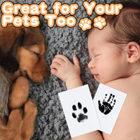 Paw Print Clean Touch Ink Pad – Inkless Pet Paw & Nose Print Keepsake Kit for Dogs & Cats - BIG FRENCHIES