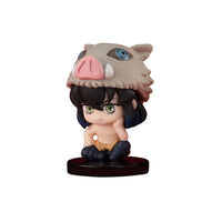 5 Pcs Set Chibi Mini Figurines, Kawaii Demon Slayers Tanjiro Nidouzi Inosuke Zenitsu Anime Figures 5 CM