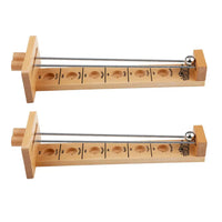 MEACAOFG Shoot The Moon Wooden Hockey Toy Party Bars Family Fun Games