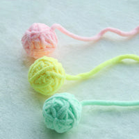 Colorful Yarn Ball Cat Toys with Bell - BIG FRENCHIES