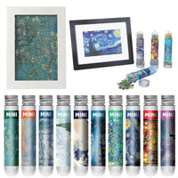 150PCS Oil Painting Jigsaw Puzzles – Mini Test Tube Educational Toy - BIG FRENCHIES