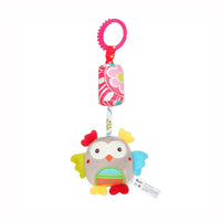 Newborn Baby Plush Stroller Toys Hanging Rattle