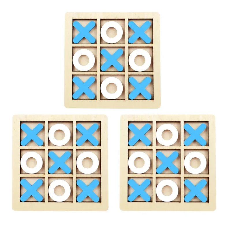 Montessori Wooden Mini Chess Puzzle Game – Brain Training Toy for Kids - BIG FRENCHIES
