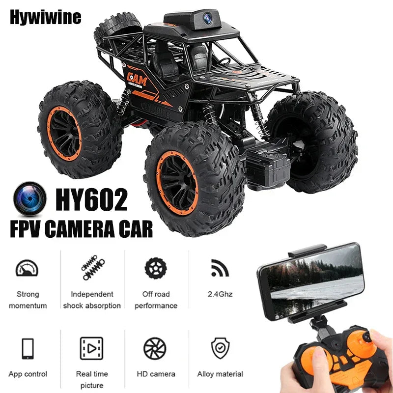 RC Car With HD Camera FPV WIFI Remote Control Stunt SUV Toy - BIG FRENCHIES