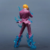 Sanji Vinsmoke Anime Figurine, One Piece Action Figure PVC Statue 24 CM
