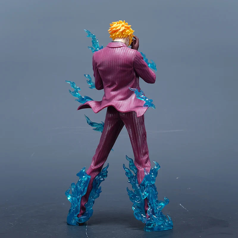 Sanji Vinsmoke Anime Figurine, One Piece Action Figure PVC Statue 24 CM