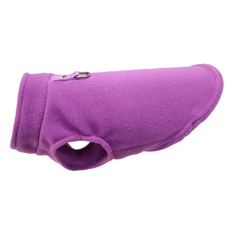 Winter Warm Dog Jacket with D-Ring – Cozy Pet Vest for Small Dogs & Cats - BIG FRENCHIES