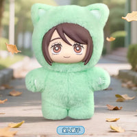 Jujutsu Kaisen 2 Cat Ear Plushie Series Blind Box Mystery Box Anime Figure Room Decoration Collection Kids Custom Gift