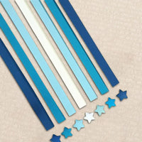 Lucky Star Origami Paper Strips Set – 540 Sheets, 27 Colors - BIG FRENCHIES