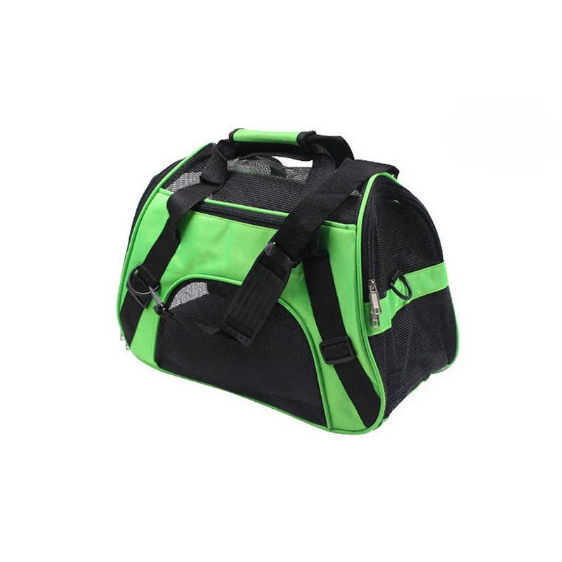 Portable Dog & Cat Travel Carrier – Breathable Mesh Pet Handbag - BIG FRENCHIES