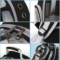 Space Capsule Pet Backpack – Ventilated Travel Carrier - BIG FRENCHIES