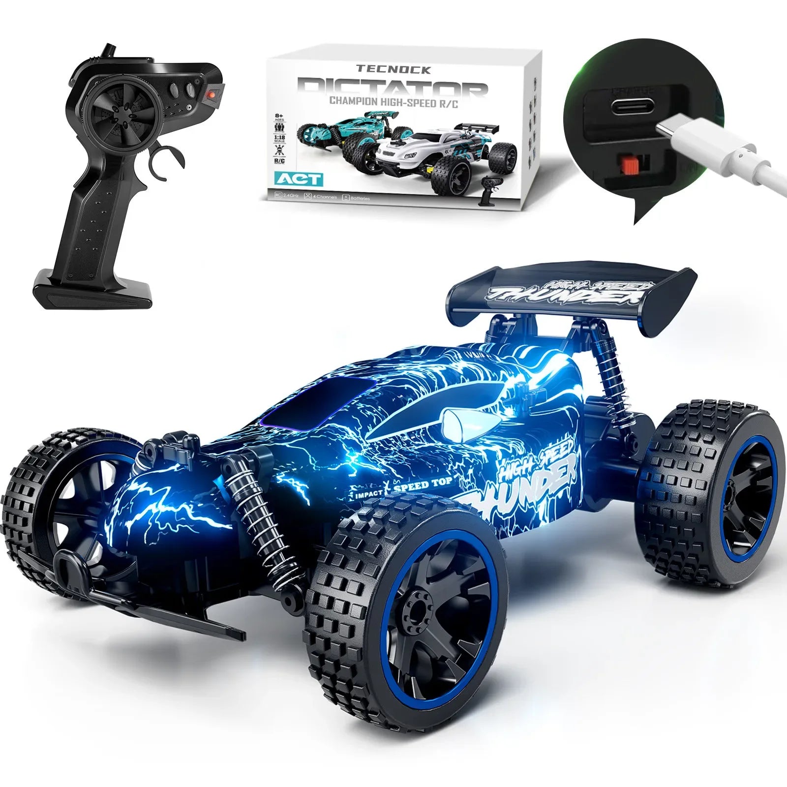 Sinovan RC Car High Speed Radio Controlled Drift Machine Toy - BIG FRENCHIES