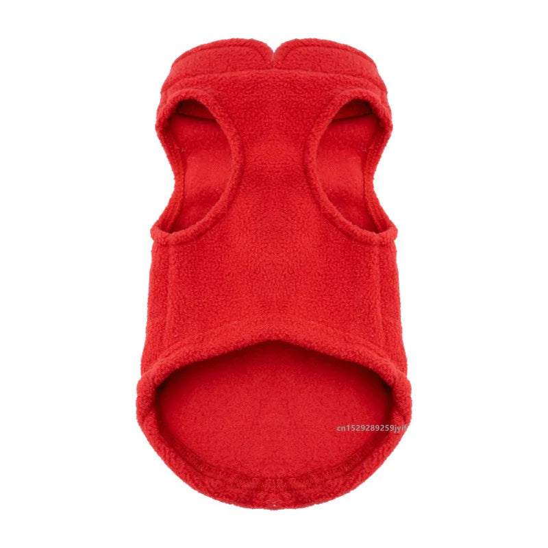 Winter Warm Dog Jacket with D-Ring – Cozy Pet Vest for Small Dogs & Cats - BIG FRENCHIES