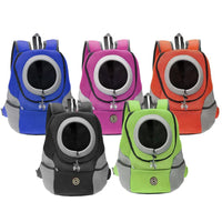 Double Shoulder Pet Carrier Backpack – Breathable Travel Dog Bag - BIG FRENCHIES