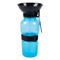 500ml Outdoor Portable Pet Water Bottle – Leakproof Dog & Cat Travel Cup with Drinking Bowl Feeder - BIG FRENCHIES