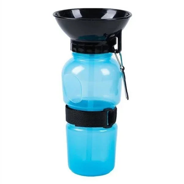 500ml Outdoor Portable Pet Water Bottle – Leakproof Dog & Cat Travel Cup with Drinking Bowl Feeder - BIG FRENCHIES