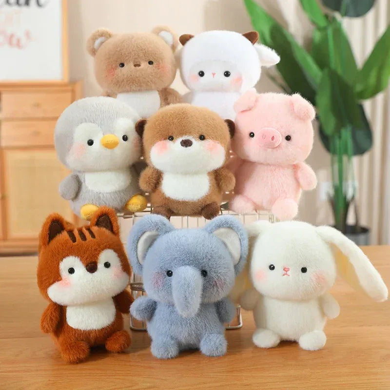 Cute Sitting Animal Plush Toys – Red Panda, Fox, Sloth & More - BIG FRENCHIES