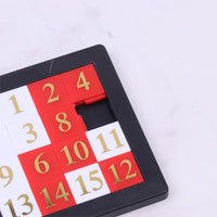 Early Educational Math Toy | 1-15 Number Sliding Puzzle for Kids - BIG FRENCHIES