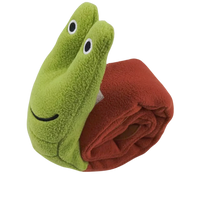 Dog Puzzle Feeder Plush Snail – Interactive Squeaky Chew Toy for Puppies & Dogs - BIG FRENCHIES