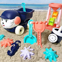 Baby Beach Sand Toys Set with Car, Shovel & Sprinkler Tools - BIG FRENCHIES