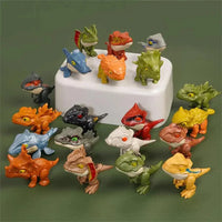 5/10PCS Finger-biting Dinosaurs Movable Joints Size Simulation Dinosaur Model Toys Children Educational Toys Children Christmas