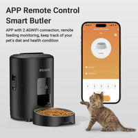 ROJECO 2L Automatic Pet Feeder | Smart WiFi Cat & Dog Food Dispenser