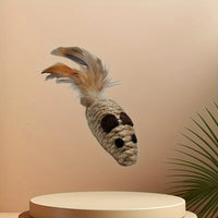 Sisal Mouse Cat Toy – Bite-Resistant Interactive Plush (1/4pcs) - BIG FRENCHIES