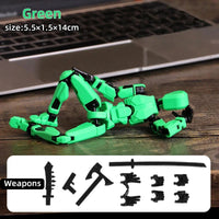Multi-Jointed Movable Robot Mannequin – 13 Poseable Action Figures Toy
