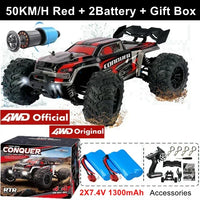 4WD Remote Control Car High-Speed 50-80KM/H Off-Road Buggy Truck - BIG FRENCHIES