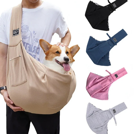 Dog Sling Carrier - Secure and Comfortable - BIG FRENCHIES