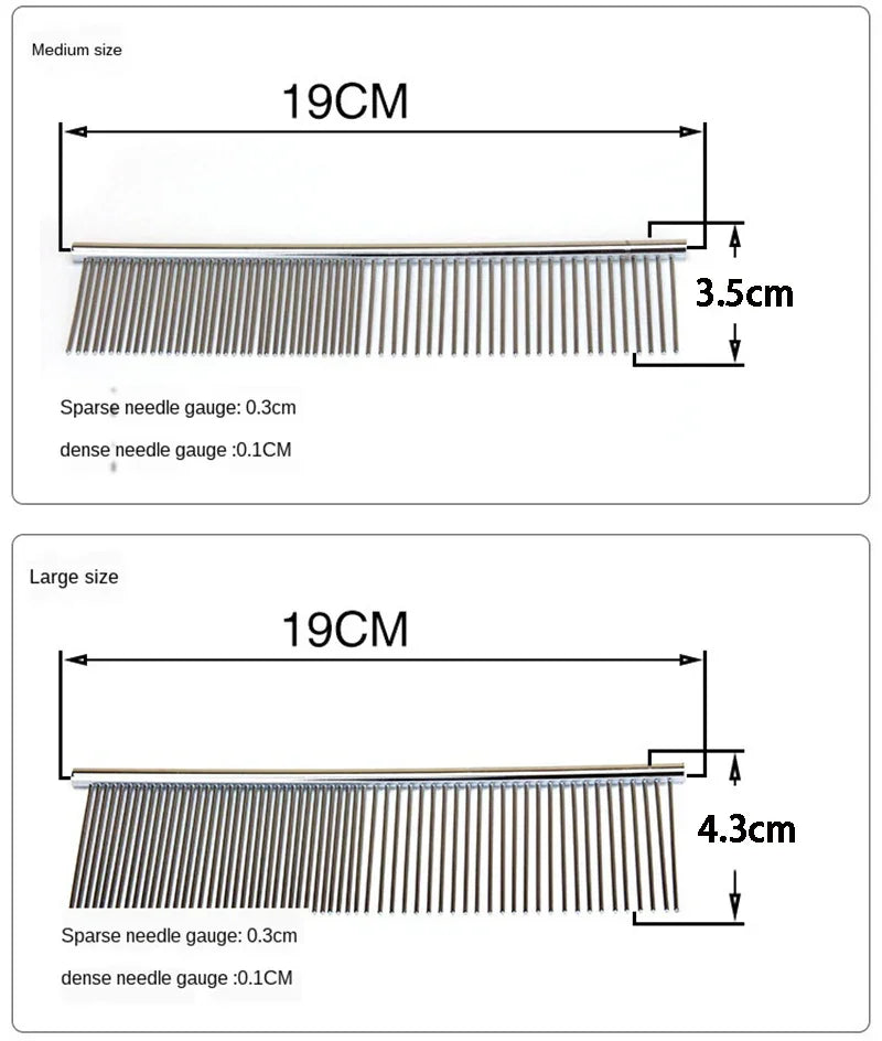 Professional Dematting Comb for Dogs and Cats - BIG FRENCHIES
