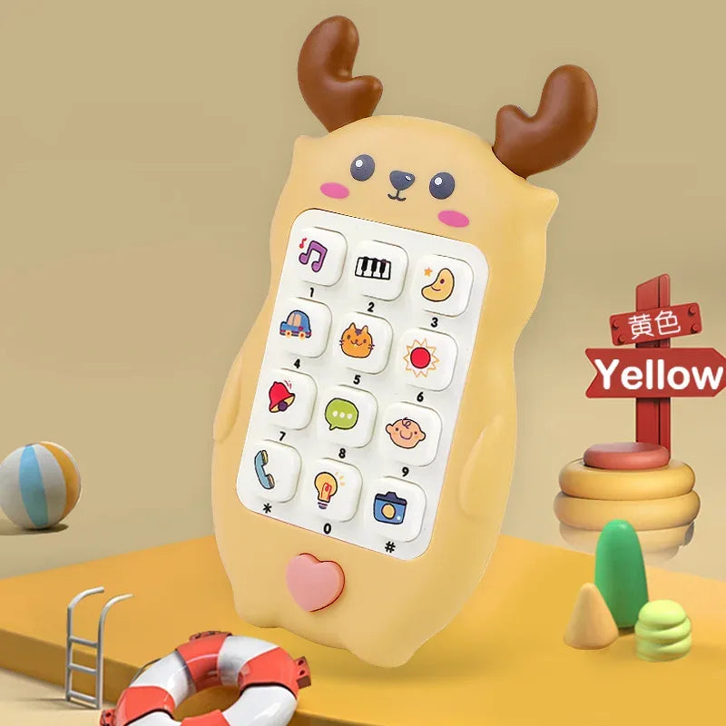 Baby Phone Toy – Musical Sound Telephone with Teether for Infants - BIG FRENCHIES