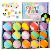 Bath Bombs for Kids – Natural Fizzy Surprise Bath Toys Inside - BIG FRENCHIES