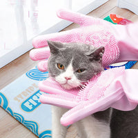Premium Silicone Bathing Gloves for Dogs and Cats - BIG FRENCHIES