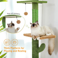 5 Tier Cat Tree Tower with Scratching Posts & Hammock - BIG FRENCHIES