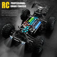 1:16 4WD RC Car 70KM/H High-Speed Drift Remote Control Truck - BIG FRENCHIES